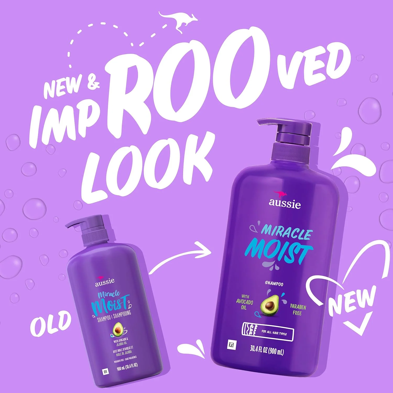 شامپو مرطوب کننده معجزه آسای Aussie بدون پارابن با آووکادو و جوجوبا برای موهای خشک، 898 میلی لیتر، (بسته 4 عددی) شامپو مرطوب کننده معجزه آسای Aussie بدون پارابن با آووکادو و جوجوبا برای موهای خشک، 898 میلی لیتر، (بسته 4 عددی)