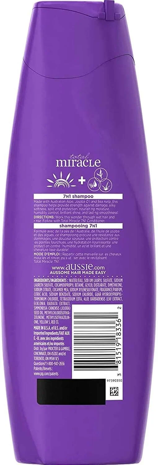 شامپو 7 در 1 معجزه آسای Aussie، 357 میلی لیتر (بسته 3 عددی) شامپو 7 در 1 معجزه آسای Aussie، 357 میلی لیتر (بسته 3 عددی)