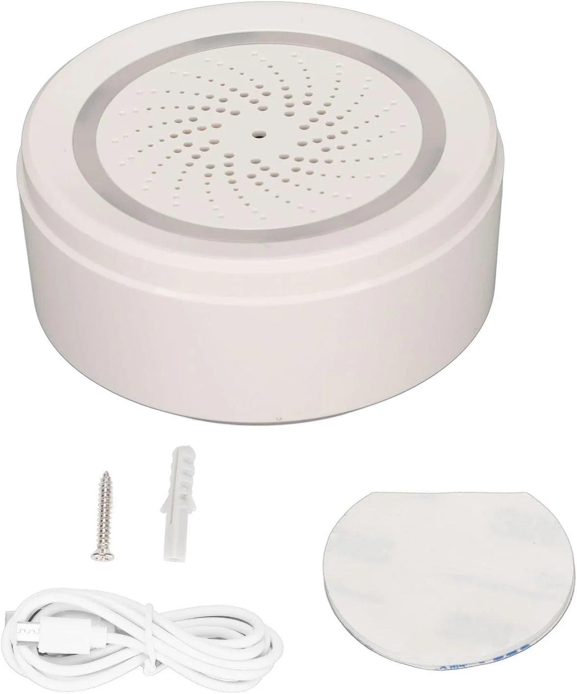 آژیر چراغ دار بی سیم 105dB VELATEMOR، اتصال WIFI 2.4G، آلارم دزدگیر هوشمند امنیتی خانه، چراغ چشمک زن LED، برای مواقع اضطراری داخلی و خارجی آژیر چراغ دار بی سیم 105dB VELATEMOR، اتصال WIFI 2.4G، آلارم دزدگیر هوشمند امنیتی خانه، چراغ چشمک زن LED، برای مواقع اضطراری داخلی و خارجی