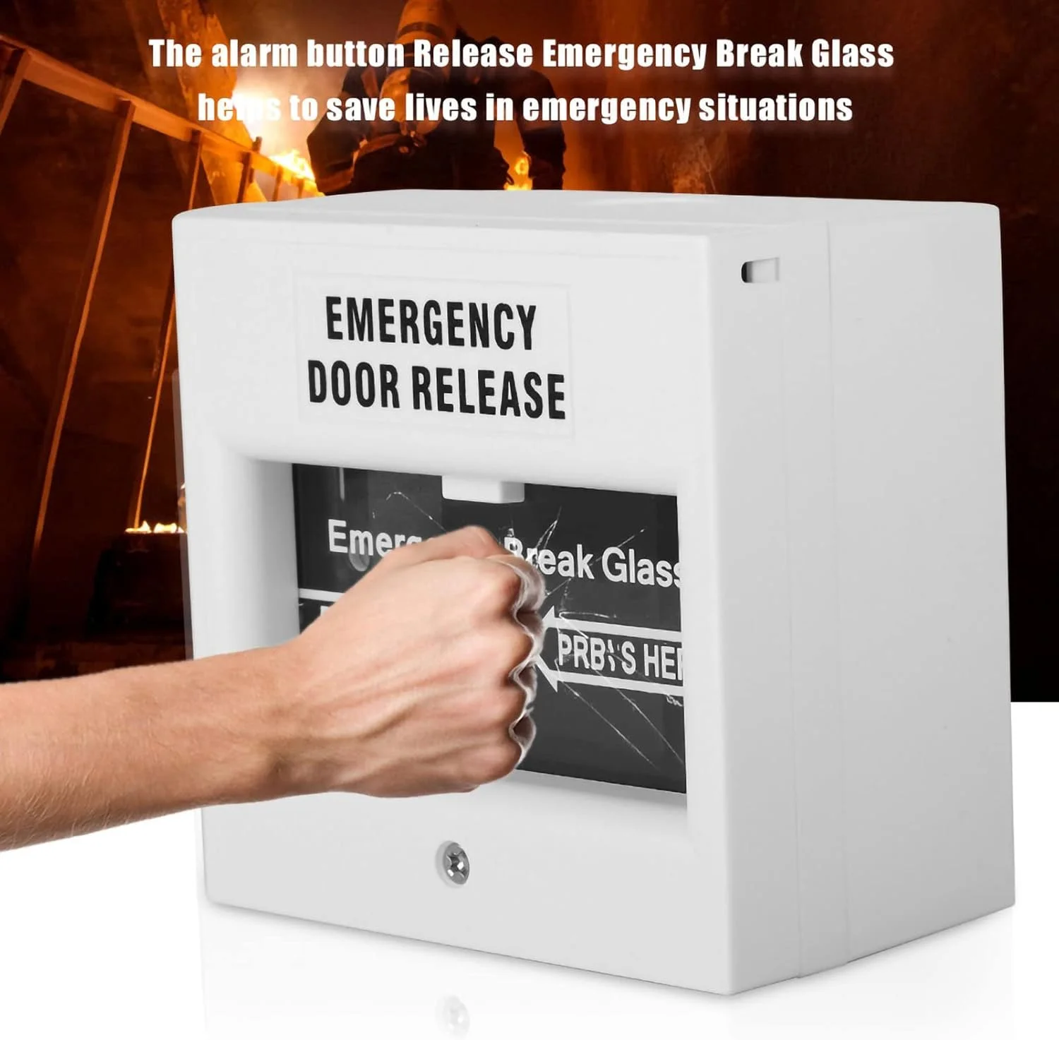 آژیر آتش سوزی XUMIUZIY - دکمه آژیر شیشه ای شکستنی، دکمه آژیر اضطراری، دکمه رهاسازی اضطراری، سوئیچ آژیر اضطراری، برای ارسال سیگنال آژیر آتش سوزی آژیر آتش سوزی XUMIUZIY - دکمه آژیر شیشه ای شکستنی، دکمه آژیر اضطراری، دکمه رهاسازی اضطراری، سوئیچ آژیر اضطراری، برای ارسال سیگنال آژیر آتش سوزی