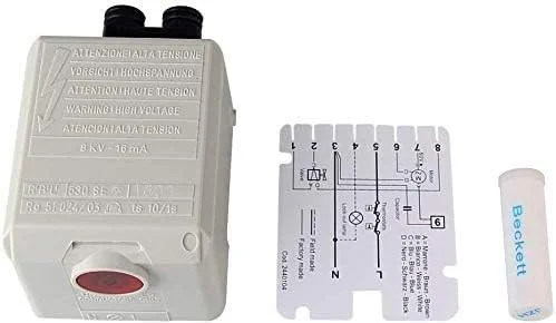 جعبه کنترل 530SE، آشکارساز شعله احتراق، سنسور شعله، جعبه رله اولیه جرقه زن سازگار با کنترلر مشعل روغن Riello 40G با چشم الکترونیکی جعبه کنترل 530SE، آشکارساز شعله احتراق، سنسور شعله، جعبه رله اولیه جرقه زن سازگار با کنترلر مشعل روغن Riello 40G با چشم الکترونیکی