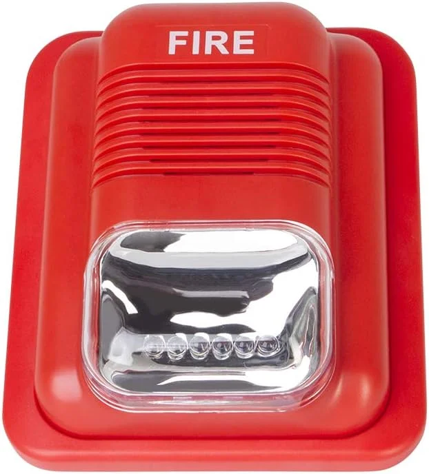 آژیر اعلام حریق Tokatuker، بوق امنیتی، آژیر 12 ولت DC 24 ولت، آژیر هشدار آتش با صدا و نور آژیر اعلام حریق Tokatuker، بوق امنیتی، آژیر 12 ولت DC 24 ولت، آژیر هشدار آتش با صدا و نور