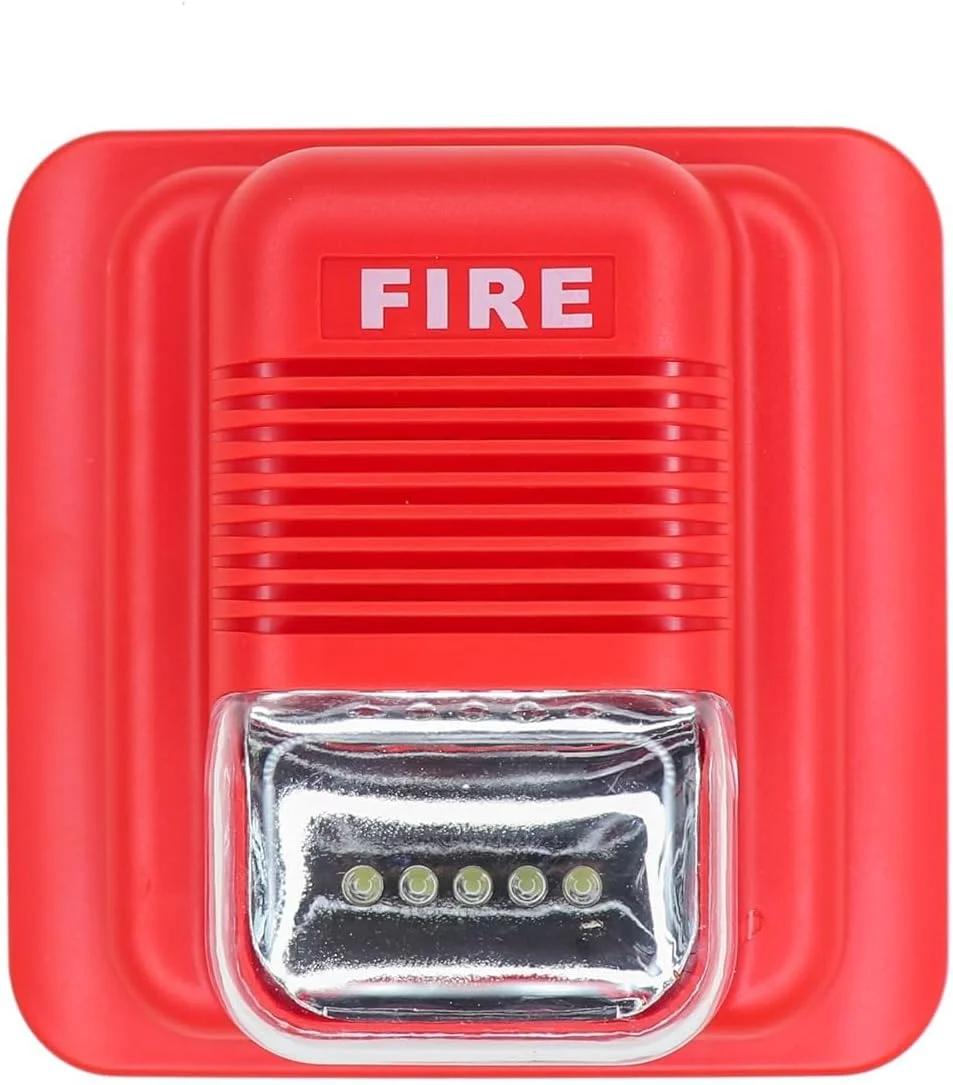 آژیر هشدار آتش سوزی SAFETY ZONE® | خدمات ایمنی آتش نشانی | آژیر اعلام حریق | سیستم امنیتی هشدار صوتی و نوری برای خانه، دفتر، هتل، رستوران