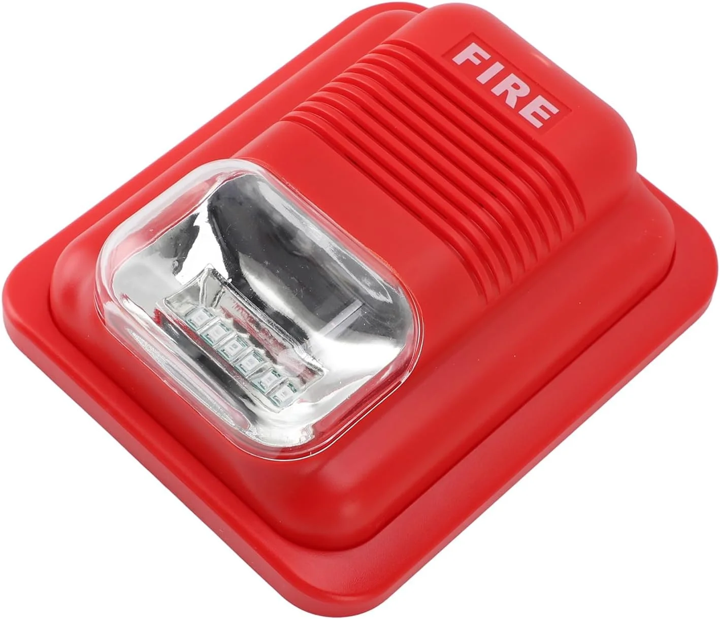 آژیر اعلام حریق صوتی و نوری RIZGHWOY 12 24V با LED، آژیر هشدار فوق العاده برای ساختمان های مسکونی آژیر اعلام حریق صوتی و نوری RIZGHWOY 12 24V با LED، آژیر هشدار فوق العاده برای ساختمان های مسکونی