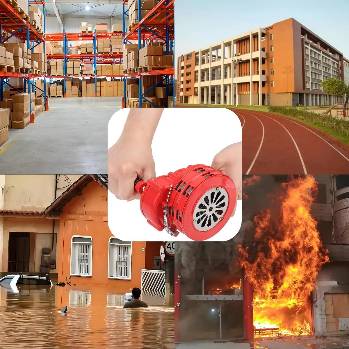 آژیر دستی سن هیل 110db، آژیر حمله هوایی قابل حمل، آژیر دستی، بوق دستی، آژیر آتش نشانی، بوق بادی بلند، آژیر ایمنی اضطراری آژیر دستی سن هیل 110db، آژیر حمله هوایی قابل حمل، آژیر دستی، بوق دستی، آژیر آتش نشانی، بوق بادی بلند، آژیر ایمنی اضطراری