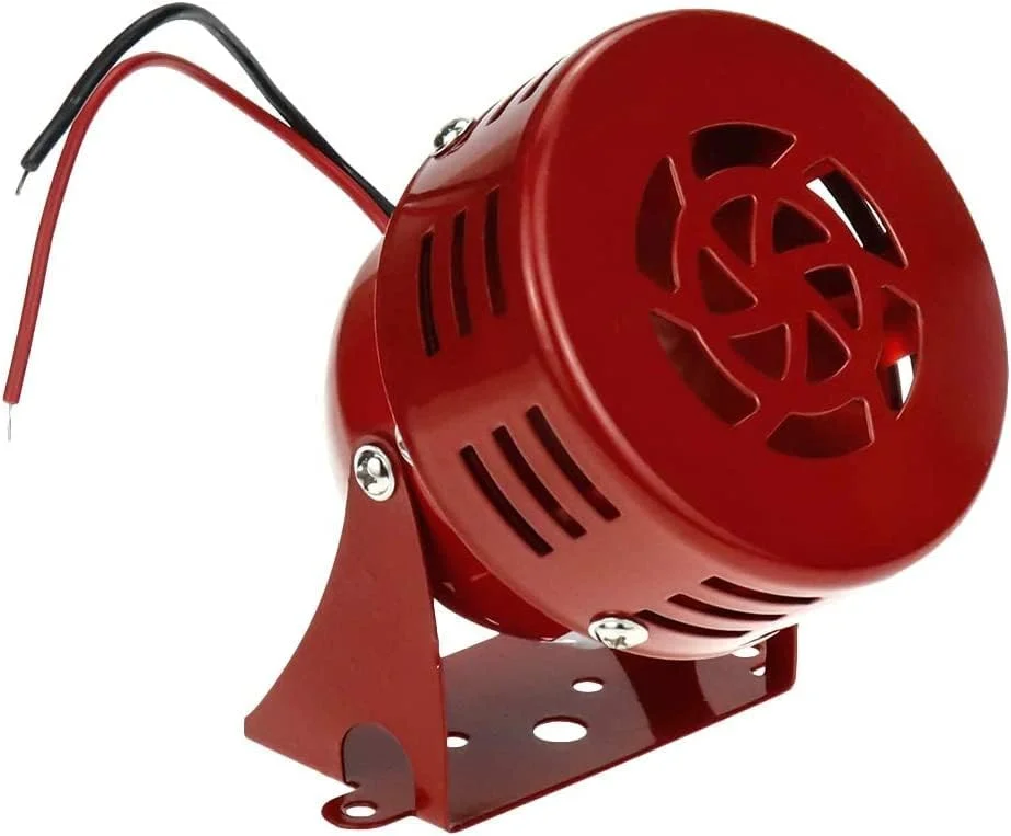 آژیر موتوردار RACO، آژیر دیواری، مناسب برای کارخانه، ماشین حمل و نقل، مینی بوق اعلام حریق MS-190 (DC - 12 ولت) آژیر موتوردار RACO، آژیر دیواری، مناسب برای کارخانه، ماشین حمل و نقل، مینی بوق اعلام حریق MS-190 (DC - 12 ولت)