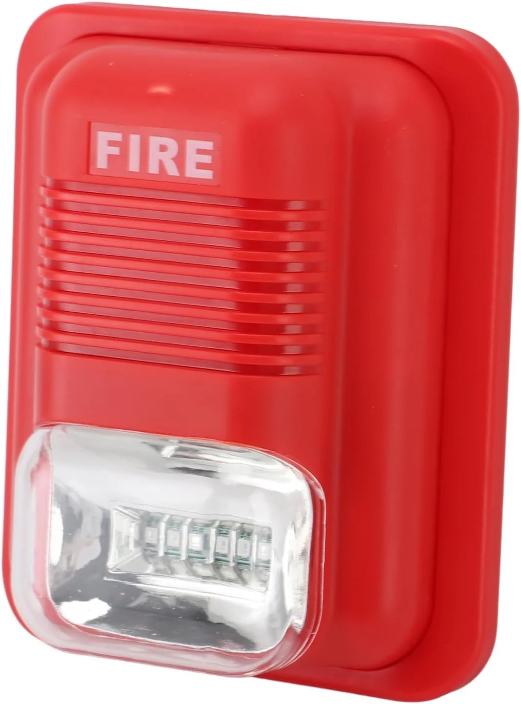 آژیر اعلام حریق صوتی و نوری RIZGHWOY 12 24V با LED، آژیر هشدار فوق العاده برای ساختمان های مسکونی آژیر اعلام حریق صوتی و نوری RIZGHWOY 12 24V با LED، آژیر هشدار فوق العاده برای ساختمان های مسکونی