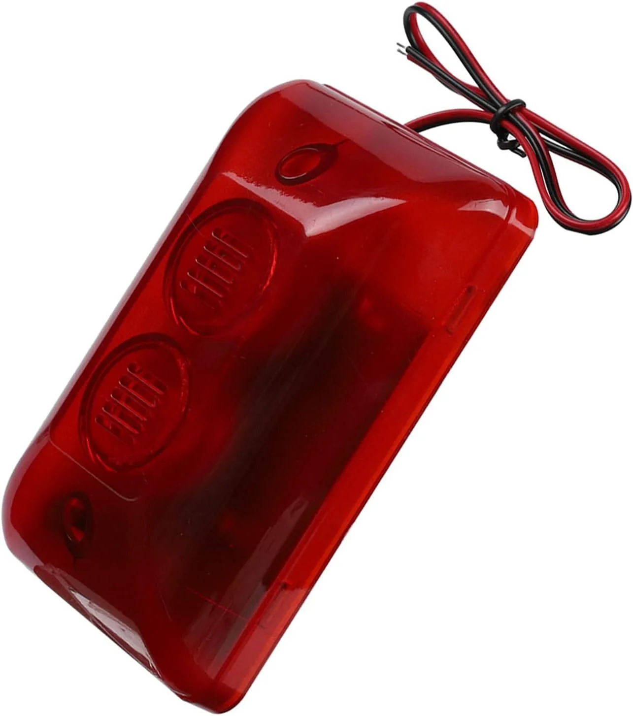 آژیر استروب سیمی Sonew 12V 15W، سیستم دزدگیر محافظ، آژیر صوتی چراغ قرمز چشمک زن 120dB برای امنیت خانه آژیر استروب سیمی Sonew 12V 15W، سیستم دزدگیر محافظ، آژیر صوتی چراغ قرمز چشمک زن 120dB برای امنیت خانه