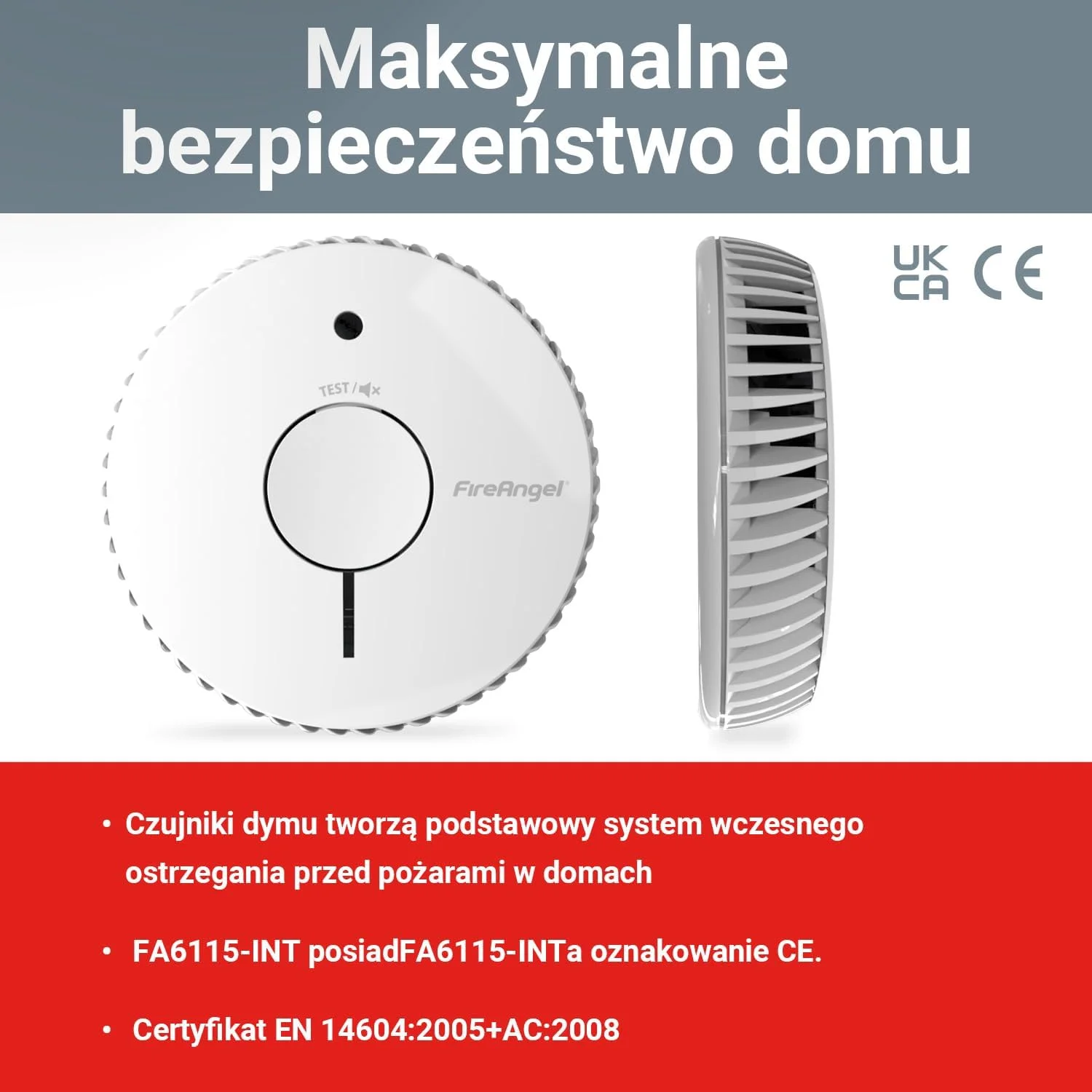 آشکارساز دود نوری Fire Angel - FA6115-INT، آلارم دود با 10 سال عمر مفید برای خانه، موتورخانه - باتری با 5 ژول زمان کارکرد - آلارم آتش نشانی تشخیص دود - جایگزین ST-625 آشکارساز دود نوری Fire Angel - FA6115-INT، آلارم دود با 10 سال عمر مفید برای خانه، موتورخانه - باتری با 5 ژول زمان کارکرد - آلارم آتش نشانی تشخیص دود - جایگزین ST-625