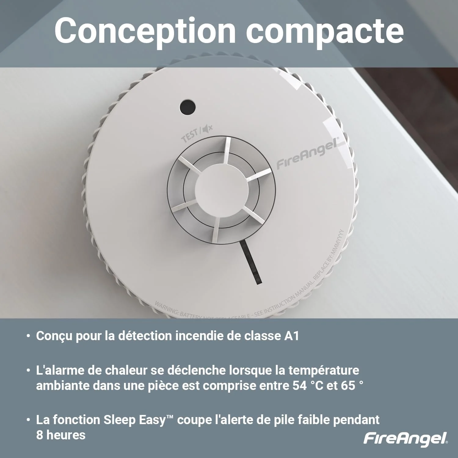 آشکارساز حرارتی Fireangel Fire Angel FA6215-INT (جایگزین HT-630، نسل جدید) با باتری های 5 ساله قابل تعویض آشکارساز حرارتی Fireangel Fire Angel FA6215-INT (جایگزین HT-630، نسل جدید) با باتری های 5 ساله قابل تعویض