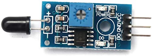 ماژول تشخیص منبع احتراق گیرنده مادون قرمز سنسور شعله IR ادویه های الکترونیکی