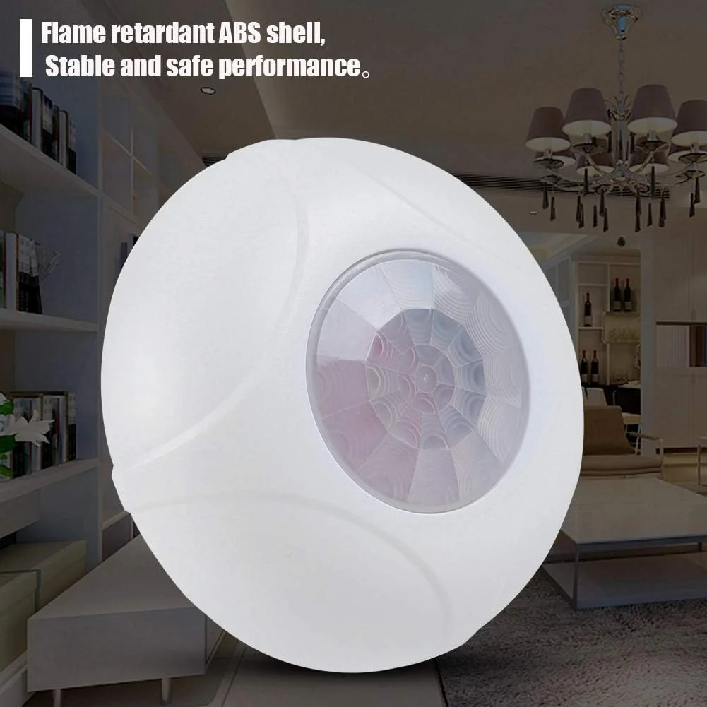 سنسور حرکتی دزدگیر Hakeeta، سیم دار، 360 درجه، بدنه مقاوم در برابر آتش، نصب سقفی یا دیواری، ایده آل برای امنیت داخلی فروشگاه/دفتر/منزل، سیستم دزدگیر تشخیص مادون قرمز، حساسیت بالا، سفید سنسور حرکتی دزدگیر Hakeeta، سیم دار، 360 درجه، بدنه مقاوم در برابر آتش، نصب سقفی یا دیواری، ایده آل برای امنیت داخلی فروشگاه/دفتر/منزل، سیستم دزدگیر تشخیص مادون قرمز، حساسیت بالا، سفید