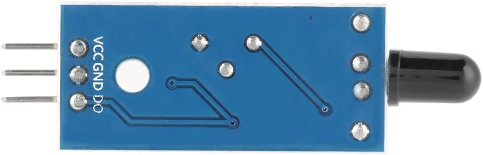 ماژول حسگر شعله مادون قرمز Eujgoov، 5 عددی، آشکارساز هوشمند سنسور شعله برای ولتاژ گسترده LM393، 60 درجه ماژول حسگر شعله مادون قرمز Eujgoov، 5 عددی، آشکارساز هوشمند سنسور شعله برای ولتاژ گسترده LM393، 60 درجه