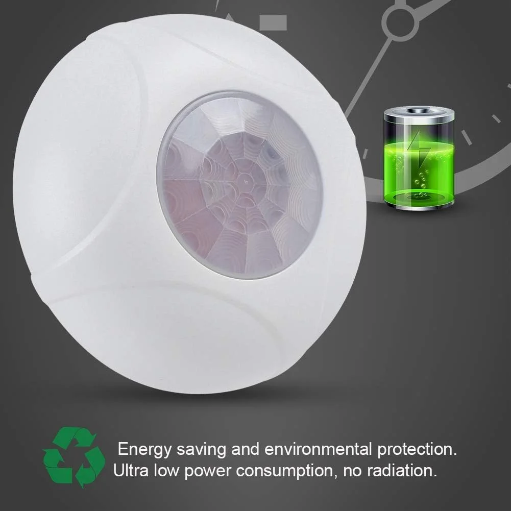 سنسور حرکتی دزدگیر Hakeeta، سیم دار، 360 درجه، بدنه مقاوم در برابر آتش، نصب سقفی یا دیواری، ایده آل برای امنیت داخلی فروشگاه/دفتر/منزل، سیستم دزدگیر تشخیص مادون قرمز، حساسیت بالا، سفید سنسور حرکتی دزدگیر Hakeeta، سیم دار، 360 درجه، بدنه مقاوم در برابر آتش، نصب سقفی یا دیواری، ایده آل برای امنیت داخلی فروشگاه/دفتر/منزل، سیستم دزدگیر تشخیص مادون قرمز، حساسیت بالا، سفید