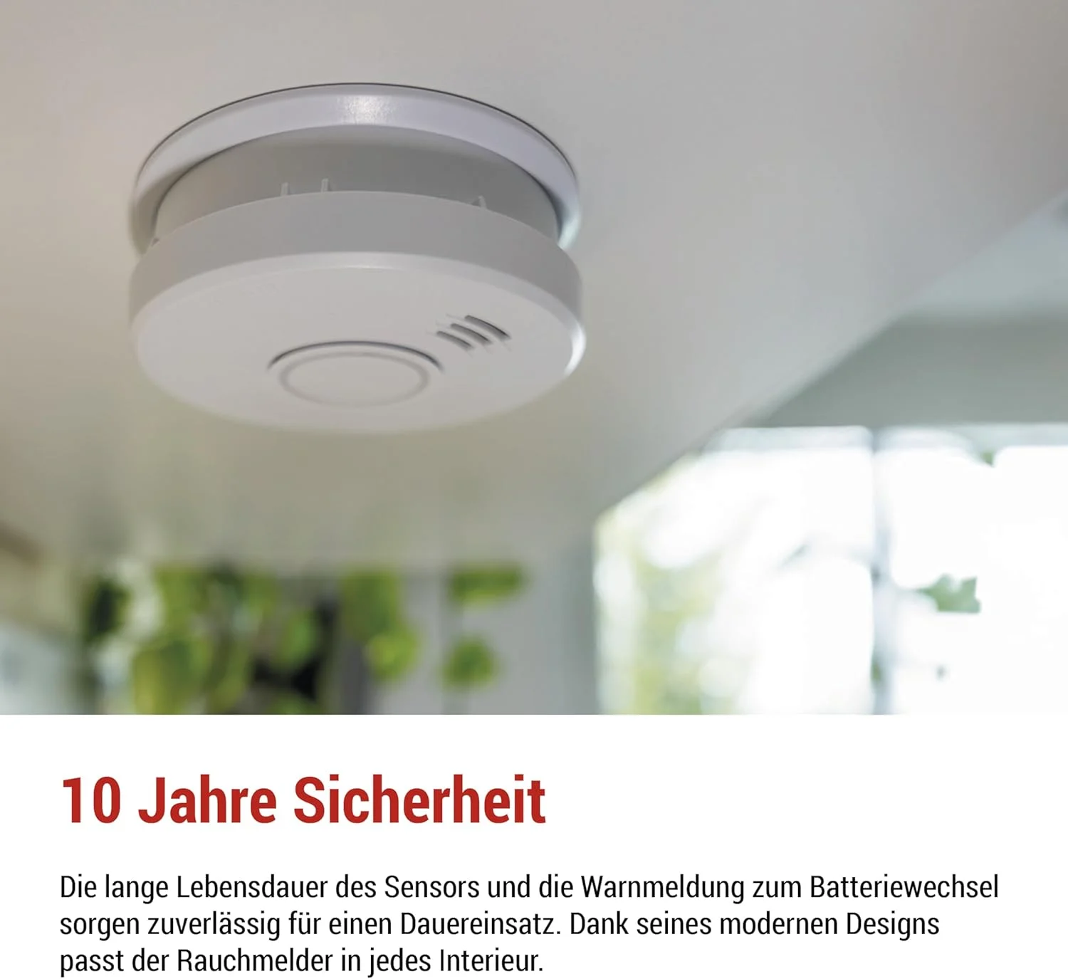 آشکارساز دود EMOS، آشکارساز آتش، آلارم آتش سوزی برای نصب روی سقف و دیوار - سنسور فوتوالکتریک، سیگنال صوتی 85 دسی بل، پیام هشدار LED نوری - 10 سال طول عمر - باتری 9 ولت شامل می شود آشکارساز دود EMOS، آشکارساز آتش، آلارم آتش سوزی برای نصب روی سقف و دیوار - سنسور فوتوالکتریک، سیگنال صوتی 85 دسی بل، پیام هشدار LED نوری - 10 سال طول عمر - باتری 9 ولت شامل می شود