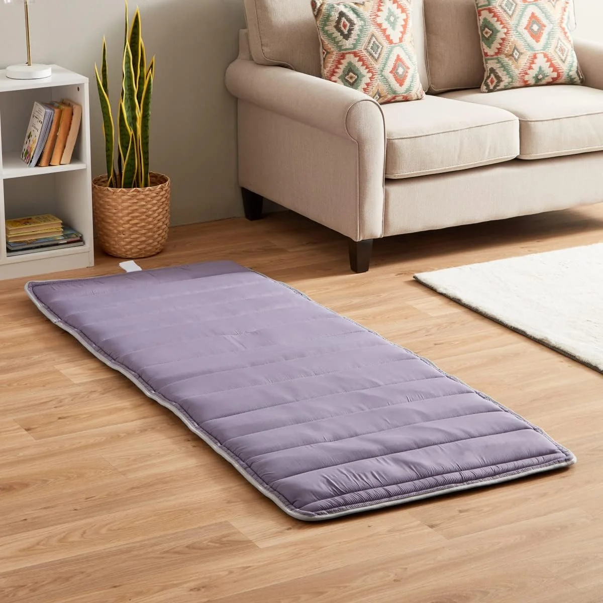 تشک فوم رول پک یک نفره Homebox I-Futon، 80 در 195 سانتی متر، خاکستری تشک فوم رول پک یک نفره Homebox I-Futon، 80 در 195 سانتی متر، خاکستری