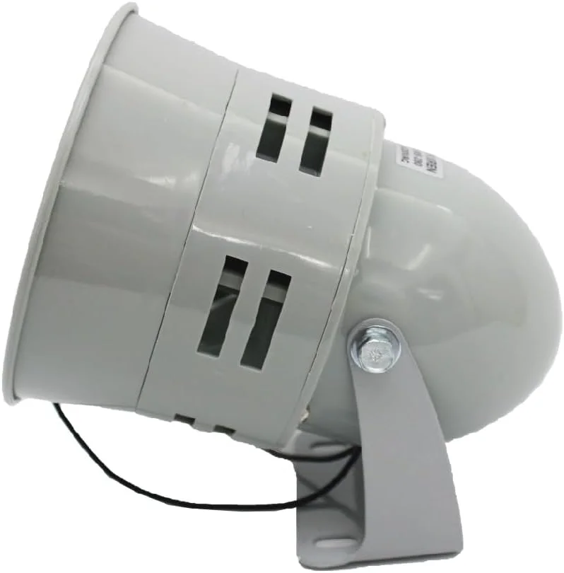 آژیر خطر الکتریکی صنعتی ایمنی – آژیر هشدار اضطراری پرقدرت DC12V برای کارخانه‌ها، ایمنی آتش‌نشانی و تخلیه – بدنه فلزی بادوام و بلند – 118dB-500Mtr-Clearway Safety Trading UAE #13822