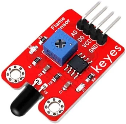 ماژول سنسور تشخیص شعله مادون قرمز Jinlyp LM393 4 پین