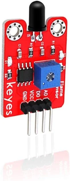 ماژول سنسور تشخیص شعله مادون قرمز Jinlyp LM393 4 پین