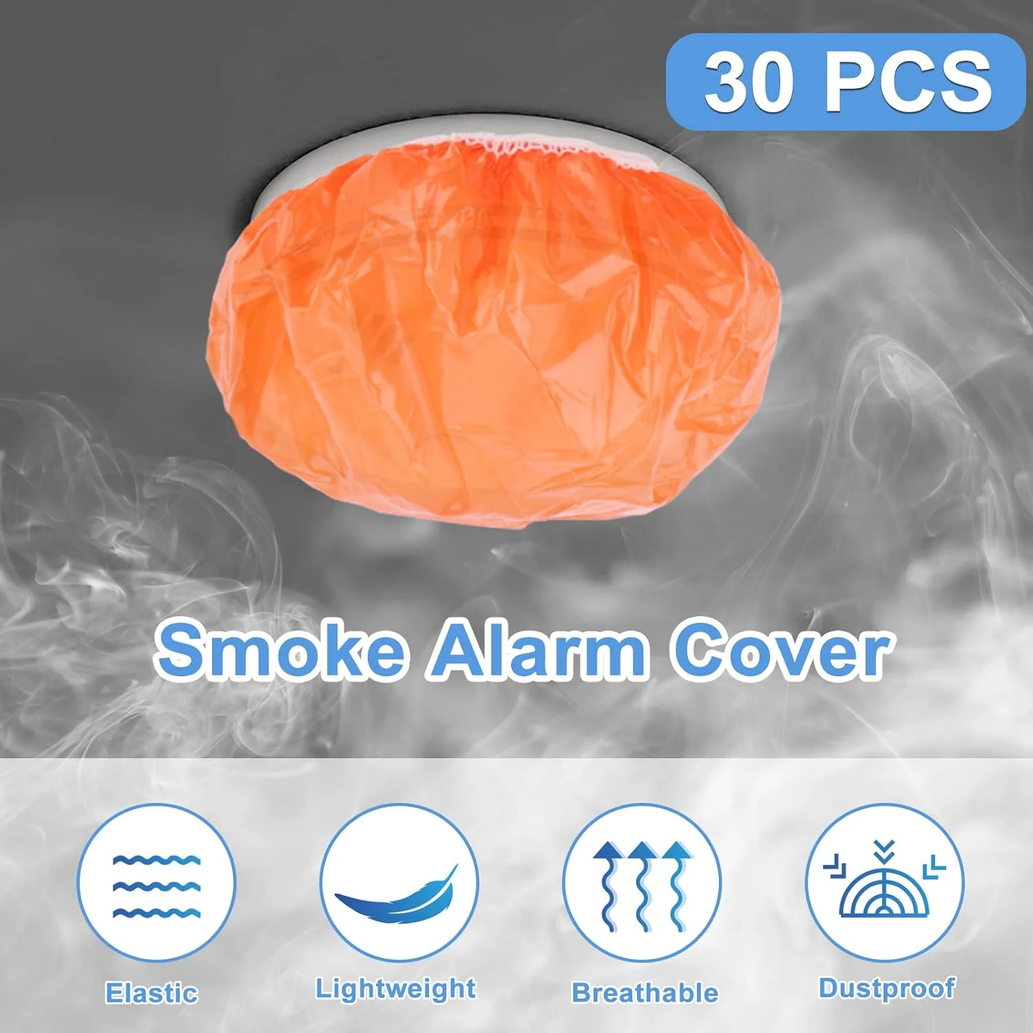 توییمیس 30 عدد روکش گرد و غبار برای دزدگیر آتش، روکش رنگ، روکش پلاستیکی قابل استفاده مجدد برای دتکتور دود، مناسب برای آشپزی و پخت و پز در خانه و آشپزخانه (نارنجی) توییمیس 30 عدد روکش گرد و غبار برای دزدگیر آتش، روکش رنگ، روکش پلاستیکی قابل استفاده مجدد برای دتکتور دود، مناسب برای آشپزی و پخت و پز در خانه و آشپزخانه (نارنجی)