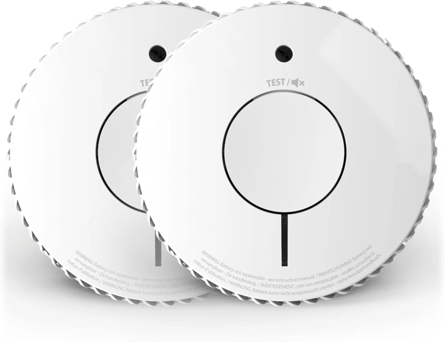 آشکارسازهای دود نوری Fire Angel Q-Label با باتری 10 ساله، FA6120-INT-T2 (جایگزین ST-622 / ST-620، نسل جدید)، مجموعه 2 عددی آشکارسازهای دود نوری Fire Angel Q-Label با باتری 10 ساله، FA6120-INT-T2 (جایگزین ST-622 / ST-620، نسل جدید)، مجموعه 2 عددی