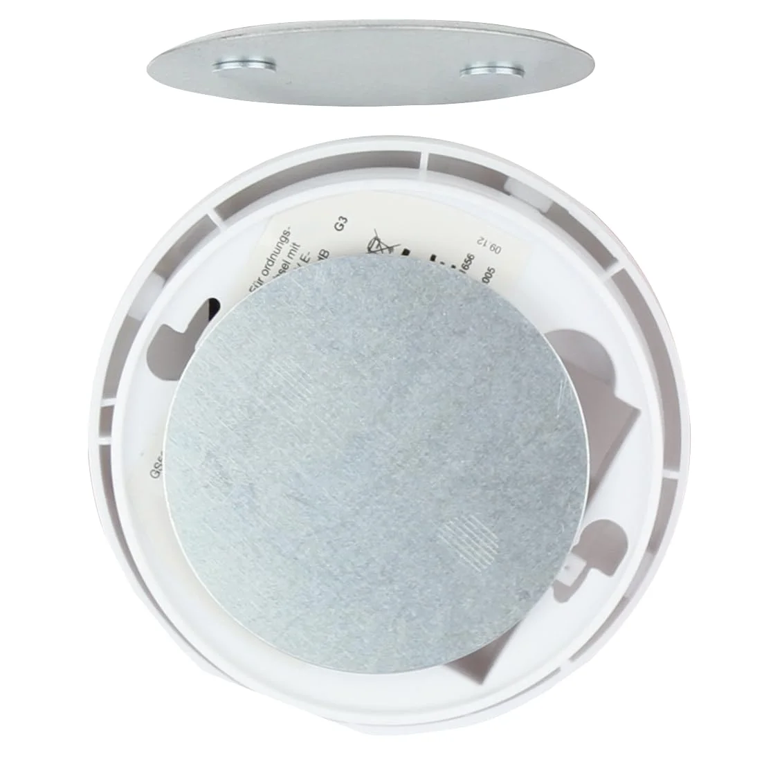 اتصال مغناطیسی REV 0023080712 برای آشکارسازهای دود، قطر تقریباً همراه با پدهای 3M. نیروی چسبندگی: 1 کیلوگرم، نقره ای، Ø 60 میلی متر اتصال مغناطیسی REV 0023080712 برای آشکارسازهای دود، قطر تقریباً همراه با پدهای 3M. نیروی چسبندگی: 1 کیلوگرم، نقره ای، Ø 60 میلی متر