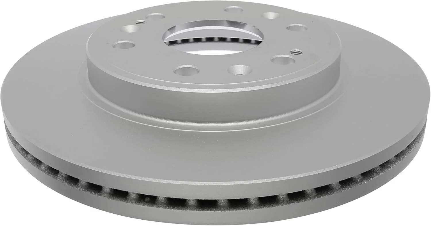 روتورهای جلوی نقره ای ACDelco 18A2463A با آلیاژهای متعدد برای بهبود اتلاف گرما و عملکرد ساخته شده اند