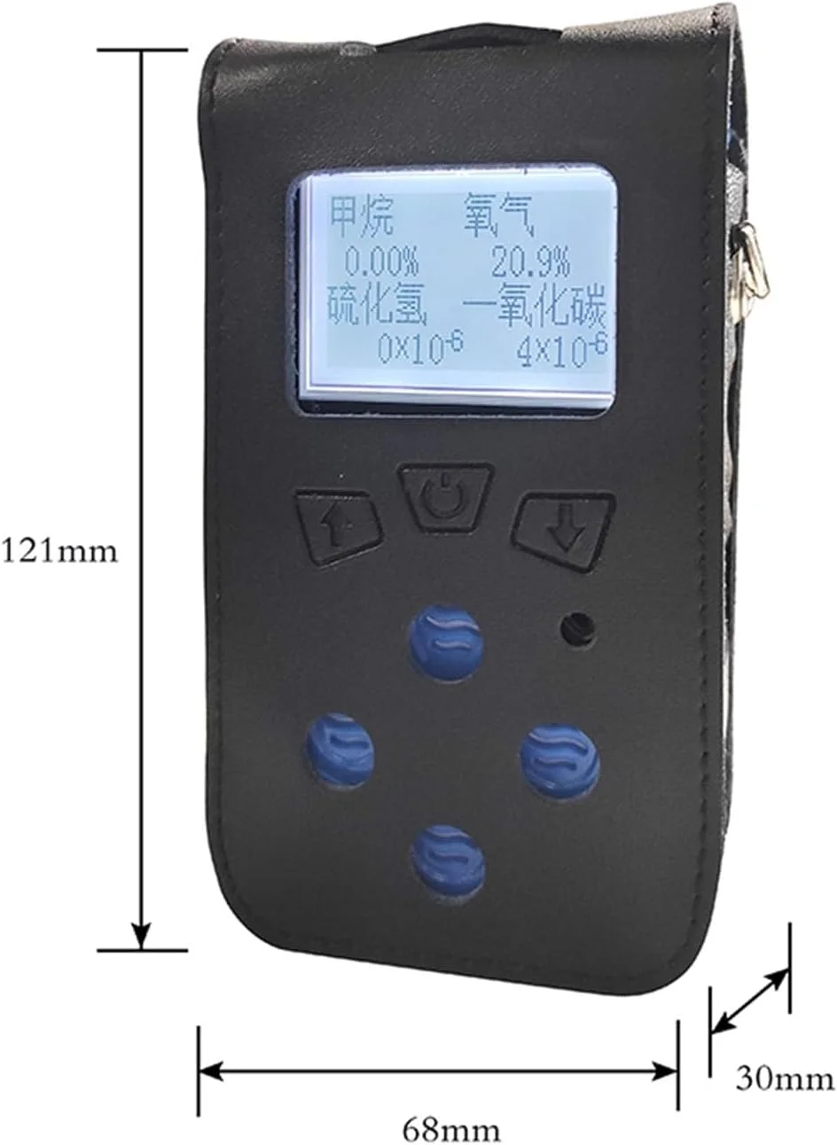 آنالایزر دی اکسید گوگرد قابل حمل، آشکارساز گاز تامین کننده طلایی، آشکارساز گاز مورد استفاده در معدن با نمایشگر نور پس زمینه
