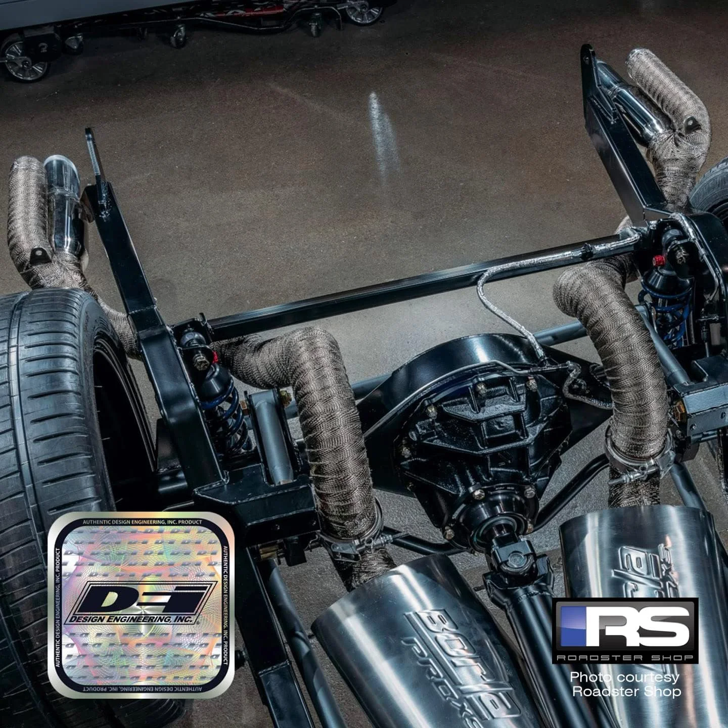 عایق حرارتی اگزوز تیتانیومی Design Engineering 010133 با فناوری LR، عرض 2.5 سانتی متر، طول 30 متر