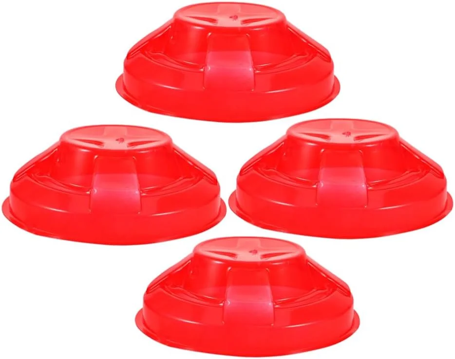 محافظ گرد و غبار Hemobllo بسته 4 عددی، محافظ پلاستیکی آتش سوزی برای مصارف خانگی و تجاری، 10.8 در 10.8 در 3.6 سانتی متر، نصب آسان محافظ گرد و غبار Hemobllo بسته 4 عددی، محافظ پلاستیکی آتش سوزی برای مصارف خانگی و تجاری، 10.8 در 10.8 در 3.6 سانتی متر، نصب آسان