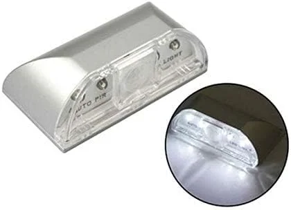 چراغ هوشمند درب با حسگر حرکتی PIR، چراغ ورودی درب، سنسور حرکتی مادون قرمز، تشخیص دما، 4 LED هوشمند شب