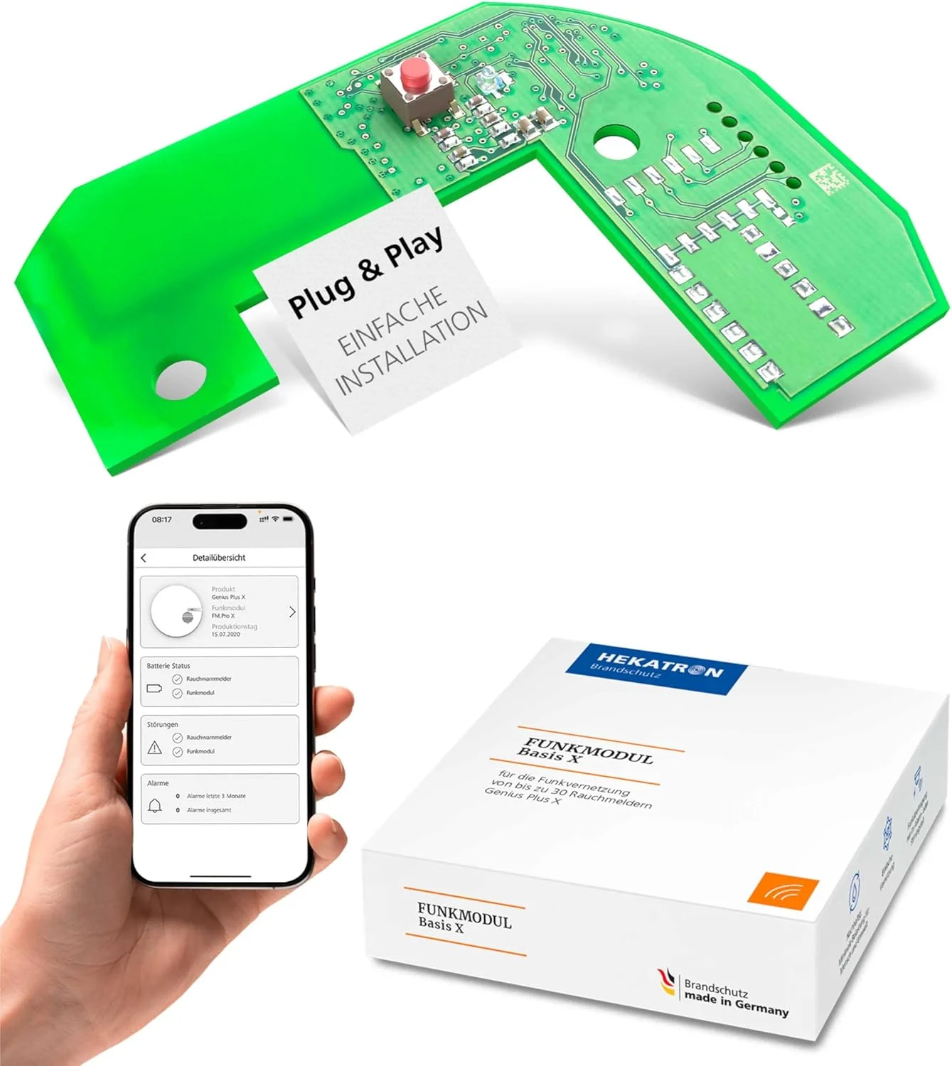 ماژول رادیویی بیسیک X هکترون، دستگاه هوشمند بیسیم، سازگار با دتکتور دود Genius Plus X، اتصال تا 20 دتکتور دود ماژول رادیویی بیسیک X هکترون، دستگاه هوشمند بیسیم، سازگار با دتکتور دود Genius Plus X، اتصال تا 20 دتکتور دود