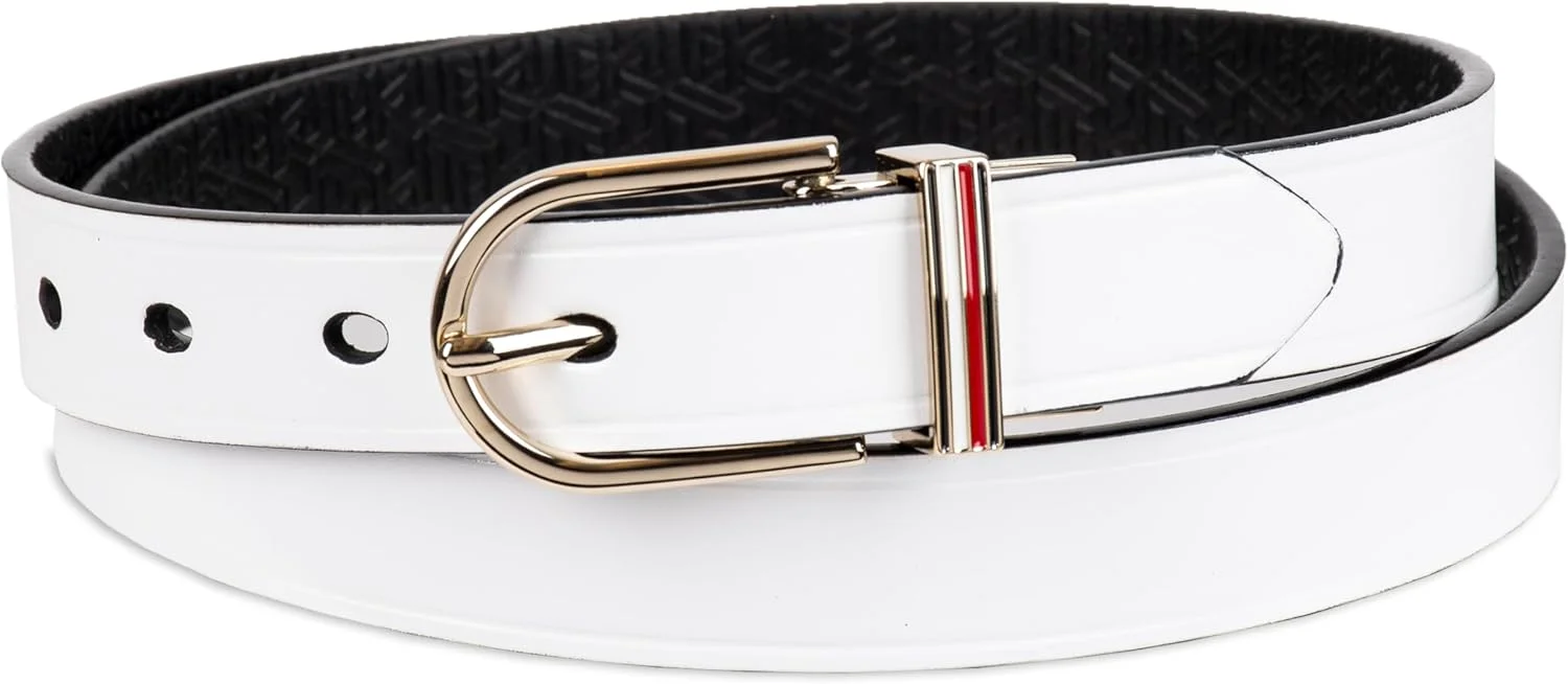 کمربند چرمی باریک دو طرفه زنانه تامی هیلفیگر مناسب برای شلوار جین، شلوار و پیراهن کمربند چرمی باریک دو طرفه زنانه تامی هیلفیگر مناسب برای شلوار جین، شلوار و پیراهن