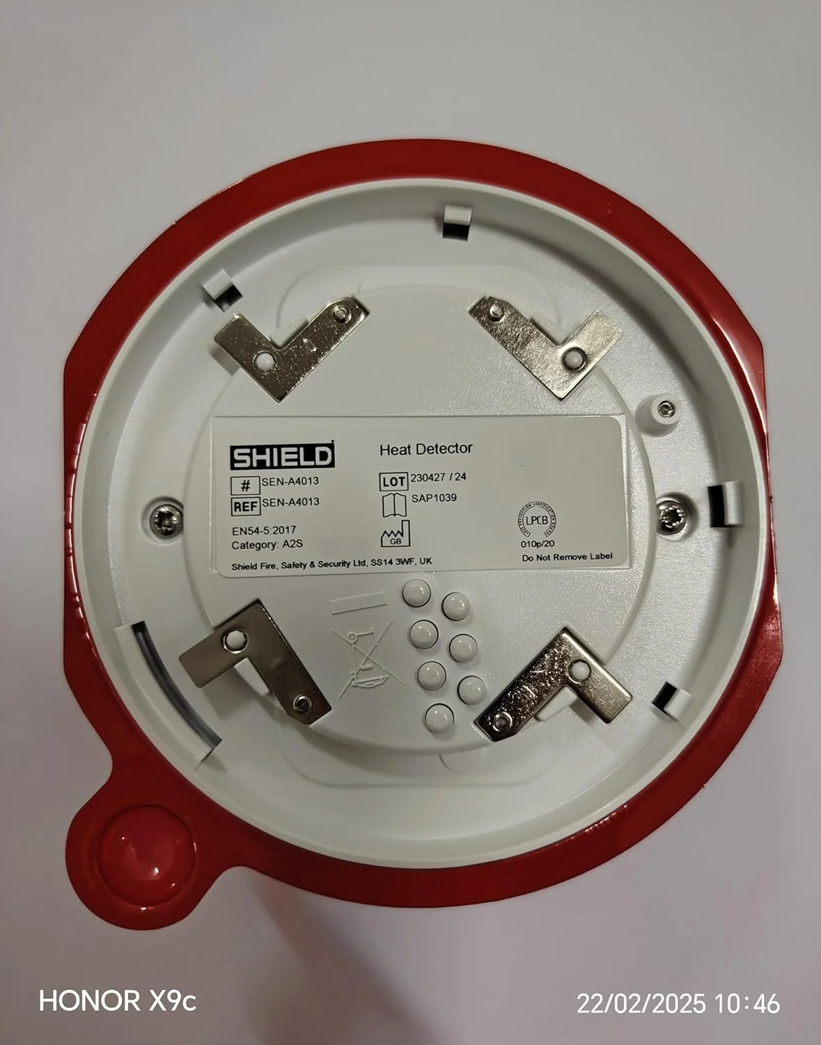 آشکارساز حرارتی شیلد، مدل SEN-A4013 آشکارساز حرارتی شیلد، مدل SEN-A4013