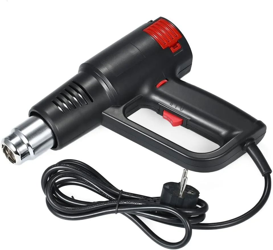 دمنده هوای گرم صنعتی یونی تی، 2000 وات، گرمایش سریع، دمای قابل تنظیم، ابزار حرارتی دستی