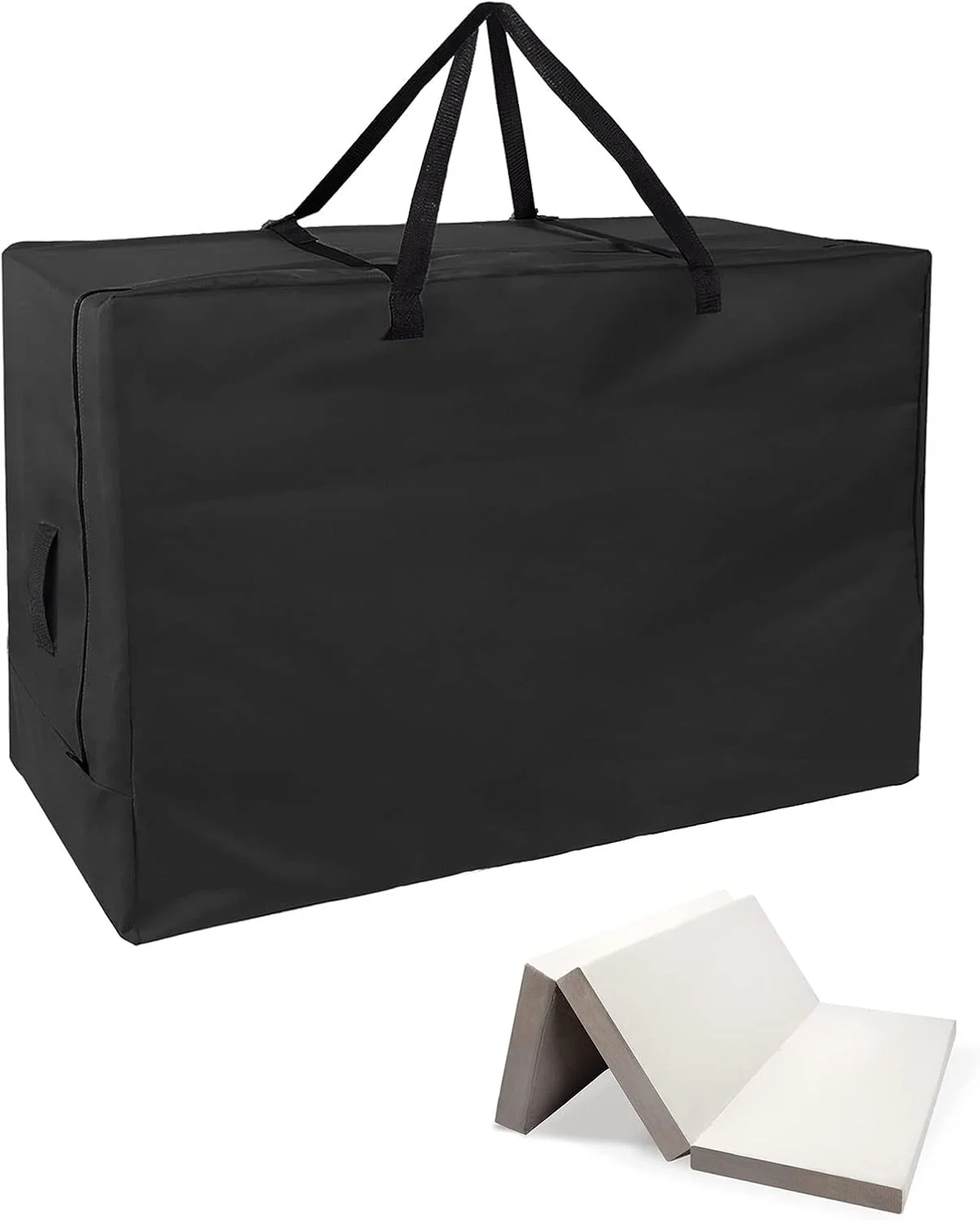 کیف نگهداری تشک تاشو Hohong مناسب برای تشک تاشو 10 سانتی متری Milliard، کیف حمل تشک تاشو سه لایه - 80x66x33 سانتی متر کیف نگهداری تشک تاشو Hohong مناسب برای تشک تاشو 10 سانتی متری Milliard، کیف حمل تشک تاشو سه لایه - 80x66x33 سانتی متر