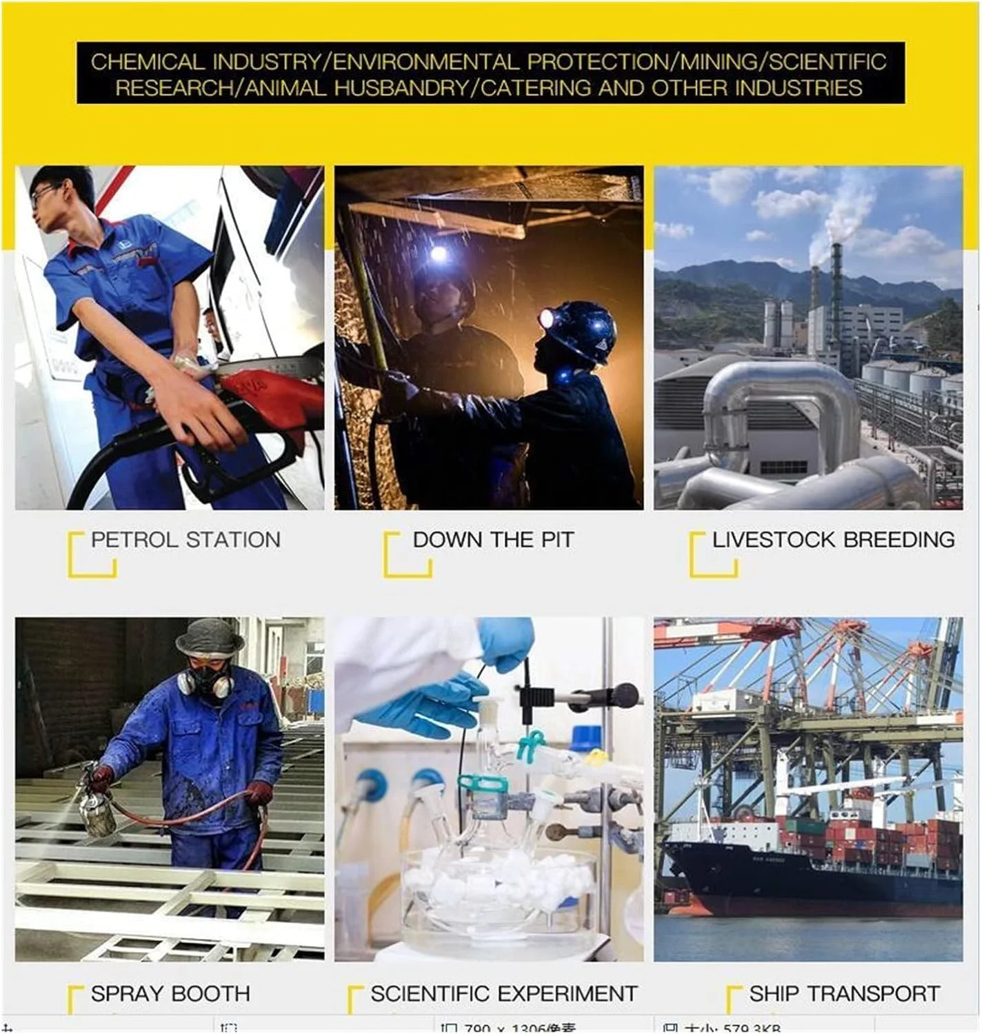 سنسور تشخیص نشت گاز چندگانه HANZALA مدل BH-80، آشکارساز گاز چند منظوره، گازهای H2S/CO/O2/EX، دارای آلارم لرزشی، نمایشگر چشمک زن و زنگ هشدار برای ایمنی، دقت و حساسیت بالا