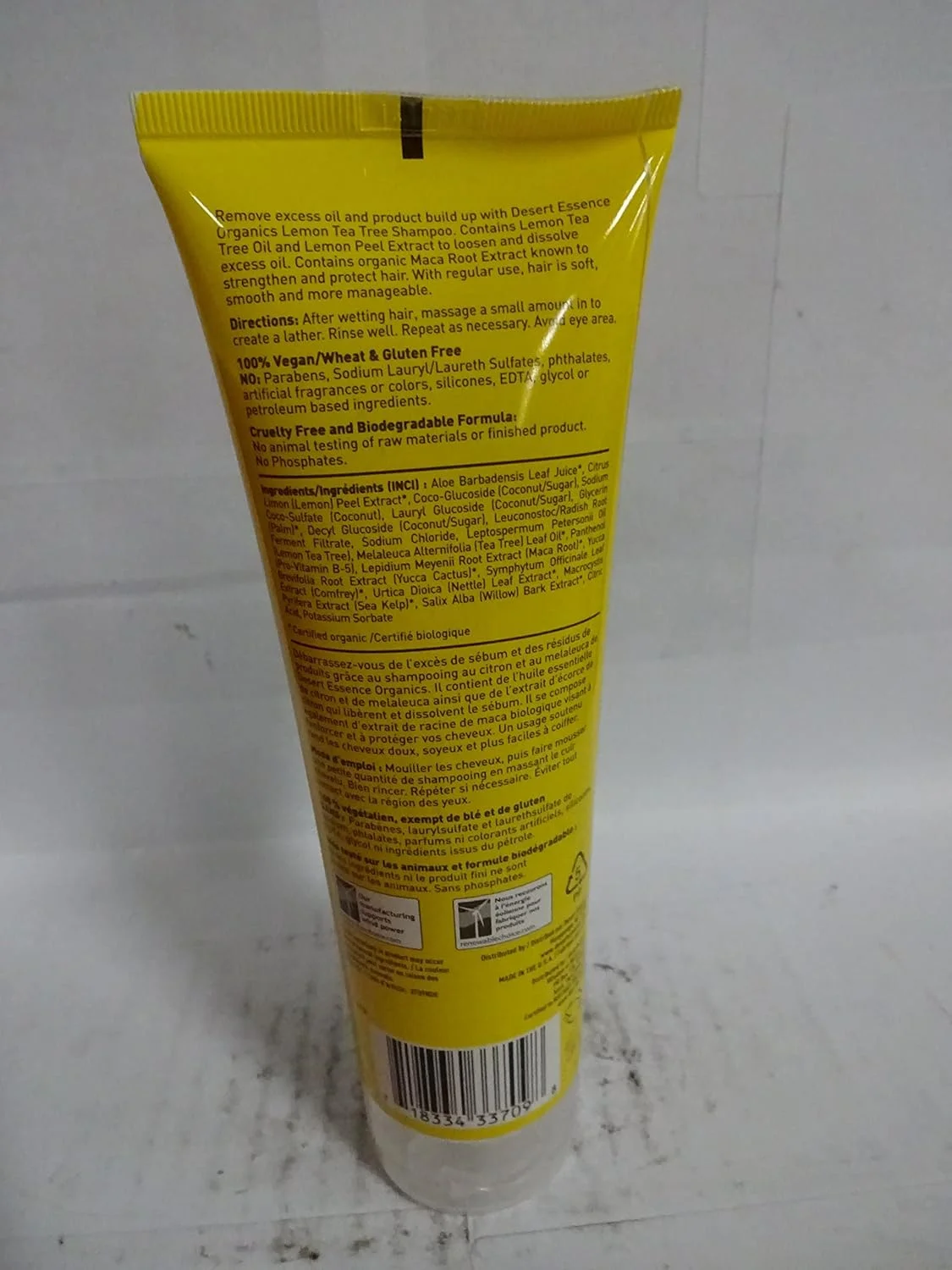 شامپو درخت چای و لیمو دسرت اسنس برای موهای چرب - 236 میلی لیتر - کرم (چندتایی) شامپو درخت چای و لیمو دسرت اسنس برای موهای چرب - 236 میلی لیتر - کرم (چندتایی)