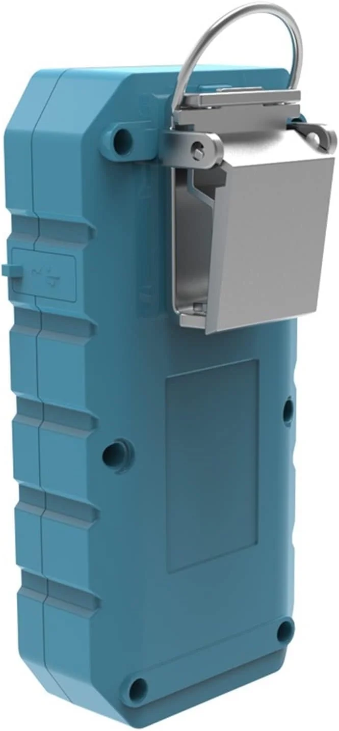 سنسور تشخیص نشت گاز چندگانه JHQWIDD مدل BH-80، آشکارساز گاز چند منظوره H2S/CO/O2/ EX، آلارم لرزشی و چشمک زن برای ایمنی، دقت و حساسیت بالا