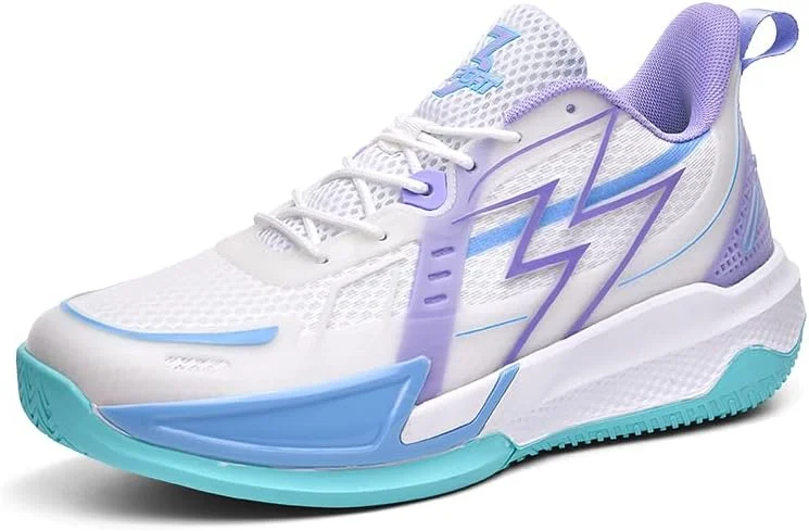 کفش بسکتبال زنانه باکوری، کتانی های مد روز، راحت، اسپرت یونیسکس، سبک وزن، ضد لغزش، مناسب ورزش های فضای باز و والیبال کفش بسکتبال زنانه باکوری، کتانی های مد روز، راحت، اسپرت یونیسکس، سبک وزن، ضد لغزش، مناسب ورزش های فضای باز و والیبال