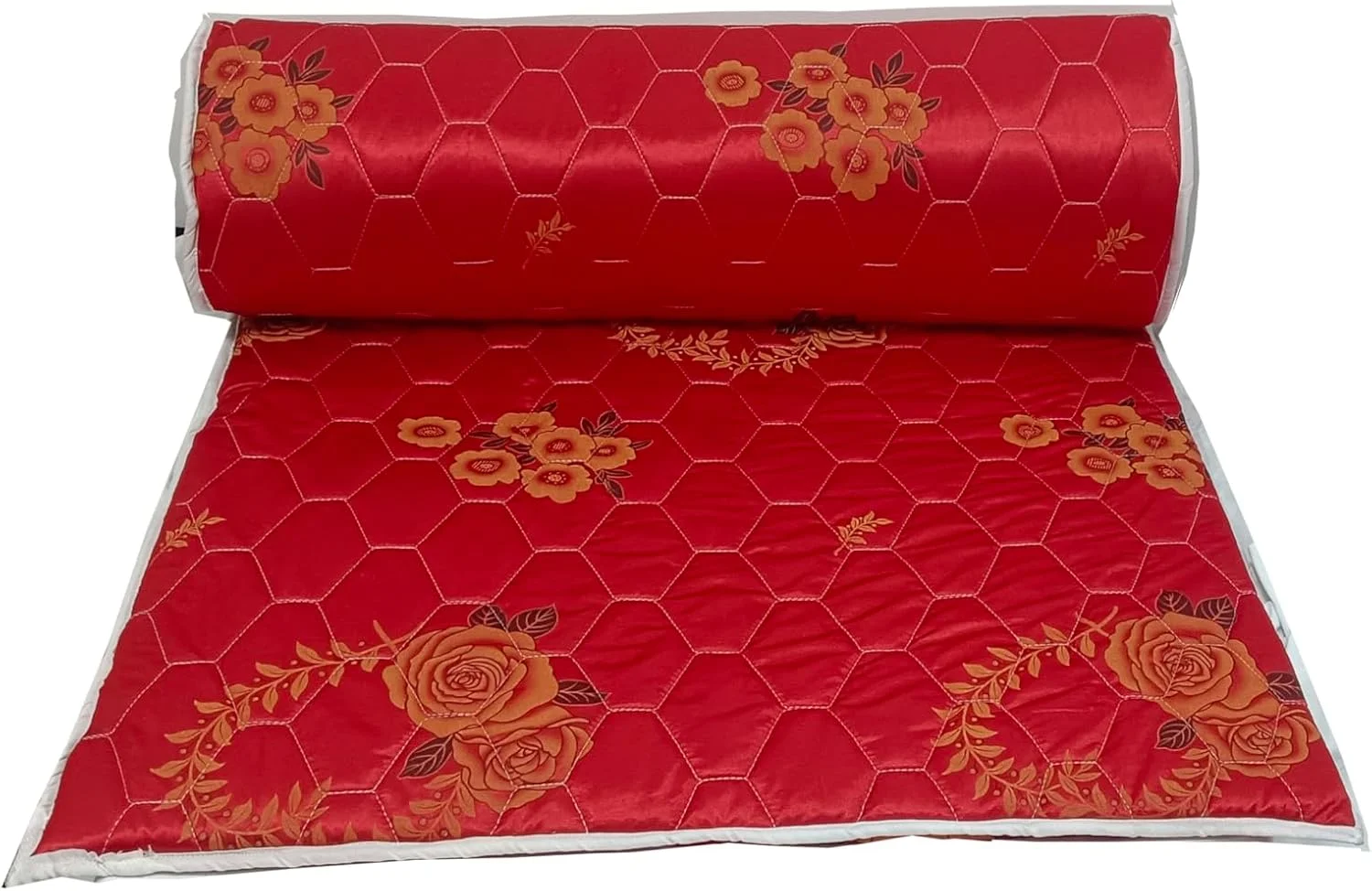 تشک مسافرتی فوم تاشو Sleep Plus - یک نفره، حمل آسان، تاشو سه تکه برای نوزاد و بزرگسال - مشکی