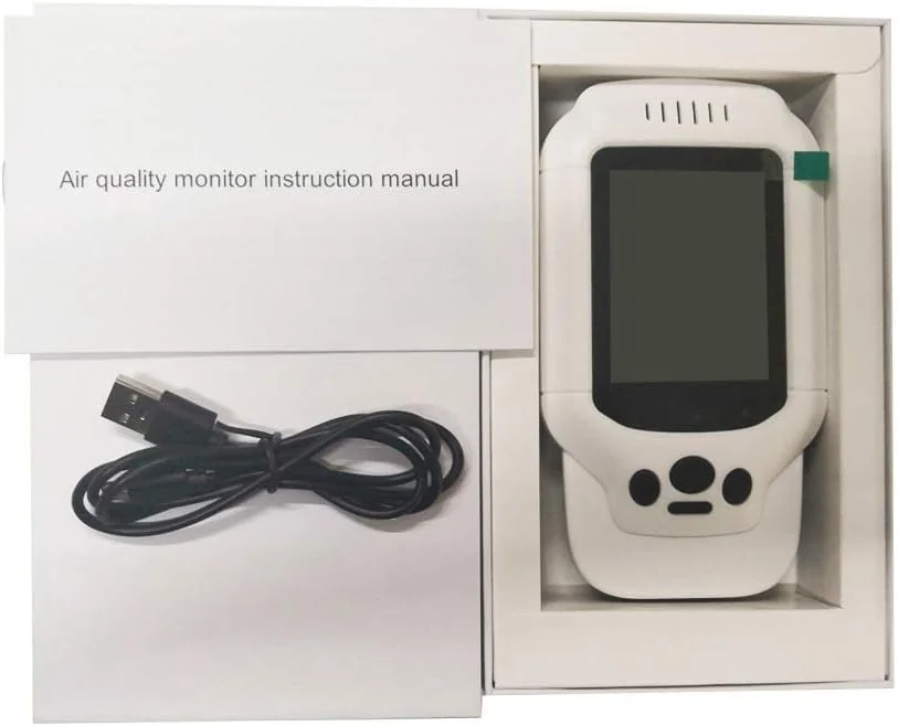 دستگاه تشخیص کیفیت هوا JJJ با دقت بالا، سنجش ذرات معلق 2.5، دستگاه قابل حمل سنجش ازن، دستگاه تشخیص چند گاز، تستر فرمالدهید، سنسور تشخیص کیفیت هوا