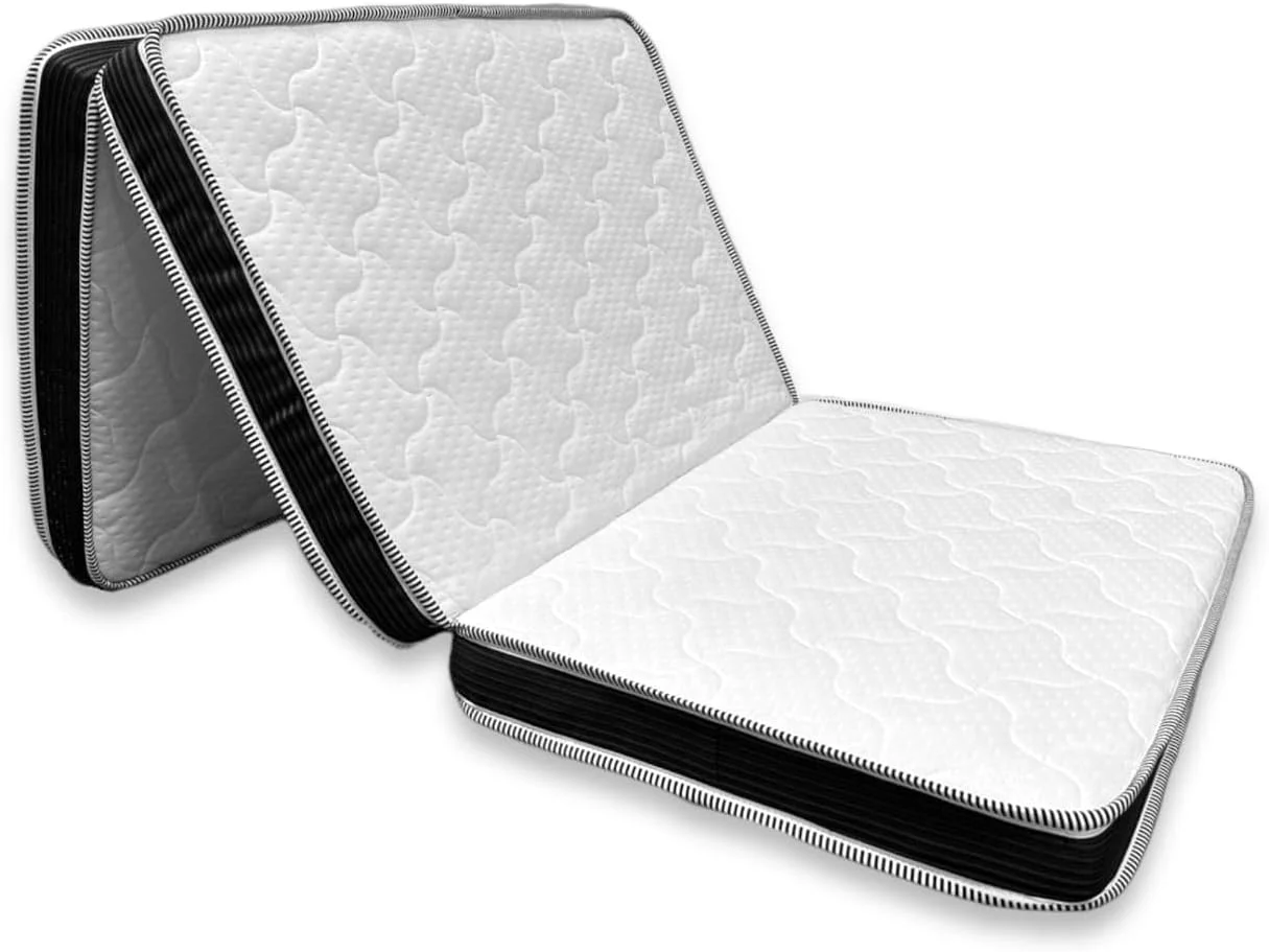 تشک سه تکه تاشو OXVIA با ضخامت 15 سانتی متر (120x200) با فوم مموری ویژه