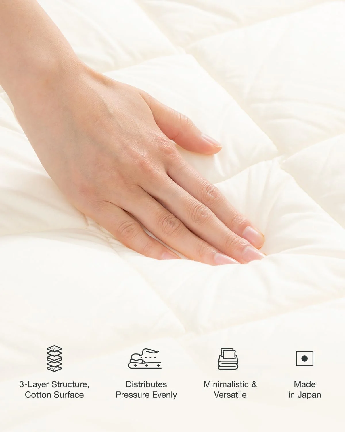 فوتون شیکی سنتی ژاپنی FULI (شیکیبوتون) تشک کف خواب درجه یک، Twin XL. ساخت ژاپن فوتون شیکی سنتی ژاپنی FULI (شیکیبوتون) تشک کف خواب درجه یک، Twin XL. ساخت ژاپن