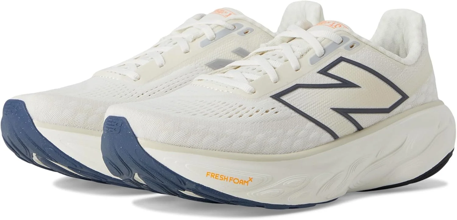 نیو بالانس Fresh Foam X 1080v14 رنگ Sea Salt/Vintage Indigo/Hot Mango سایز 40.5 EU