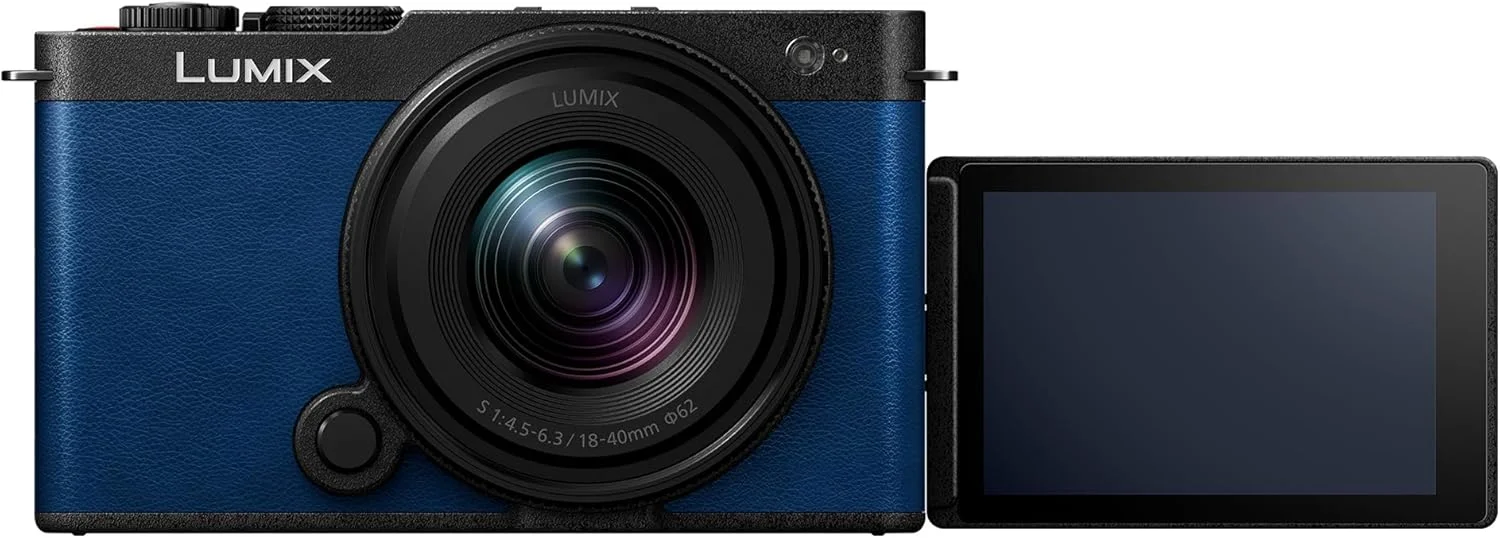 دوربین پاناسونیک Lumix S9 | دوربین هیبریدی فول فریم + لنز Lumix S 18-40mm F4.5-6.3 (24MP، فوکوس خودکار فازی، تثبیت کننده دوبل، 6K Open Gate، Burst AFC 30ips، برنامه Lumix Lab) - نسخه فرانسوی دوربین پاناسونیک Lumix S9 | دوربین هیبریدی فول فریم + لنز Lumix S 18-40mm F4.5-6.3 (24MP، فوکوس خودکار فازی، تثبیت کننده دوبل، 6K Open Gate، Burst AFC 30ips، برنامه Lumix Lab) - نسخه فرانسوی