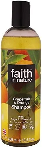 فیث این نیچر، شامپو، برای موهای معمولی تا چرب، گریپ فروت و پرتقال، 400 میلی لیتر فیث این نیچر، شامپو، برای موهای معمولی تا چرب، گریپ فروت و پرتقال، 400 میلی لیتر
