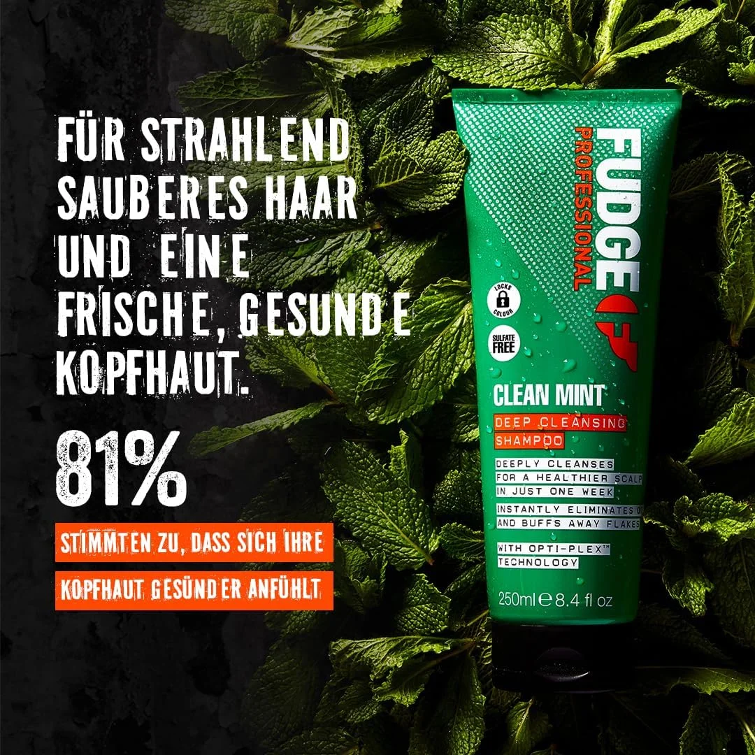 شامپو نعناع فاج، پاک کننده عمیق، شامپو شفاف کننده، مراقبت از پوست سر، موهای 5 برابر قوی تر، 250 میلی لیتر