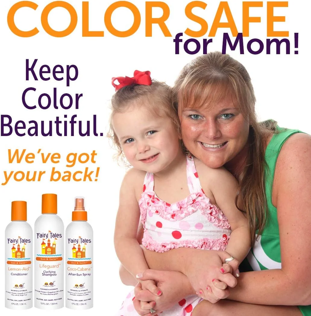 شامپو روشن کننده مو کودکانه Fairy Tales Rosemary Lifeguard حجم 355 میلی لیتر شامپو روشن کننده مو کودکانه Fairy Tales Rosemary Lifeguard حجم 355 میلی لیتر