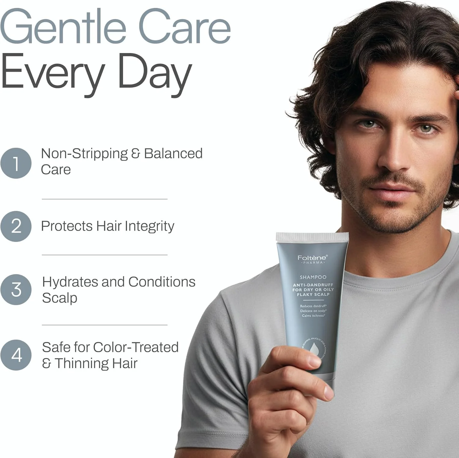 شامپو ضد شوره فولتن مناسب پوست سر چرب و پوسته دار 200 میلی لیتر شامپو ضد شوره فولتن مناسب پوست سر چرب و پوسته دار 200 میلی لیتر